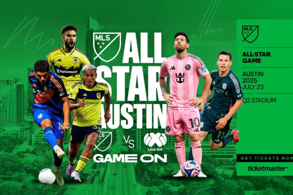 A pesar de estar en el afiche oficial del MLS All-Star, Messi no jugará el partido ante la Liga MX.