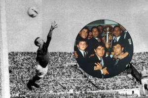 Murió John Fallon, el arquero al que el Chango Cardenas le hizo un gol en la final de la Copa Intercontinental en 1967.