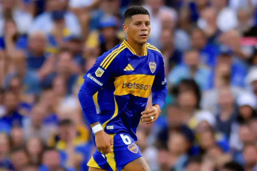 Marcos Rojo tendría los minutos contados con la camiseta de Boca.
